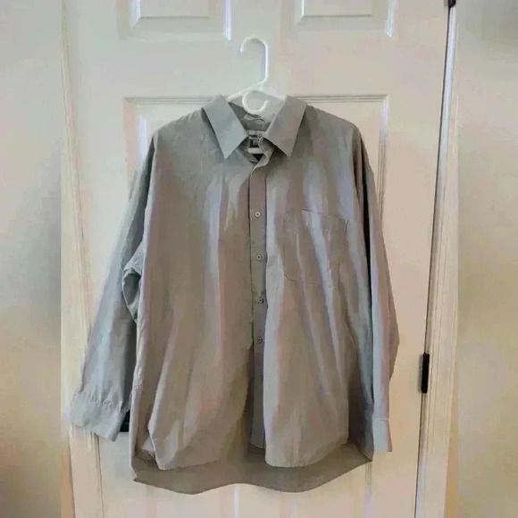 Giovanni Uomo Mens Shirt Size 18 Neck - Picture 1 of 3